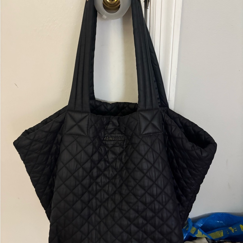 MZ Wallace Black Medium Metro Tote